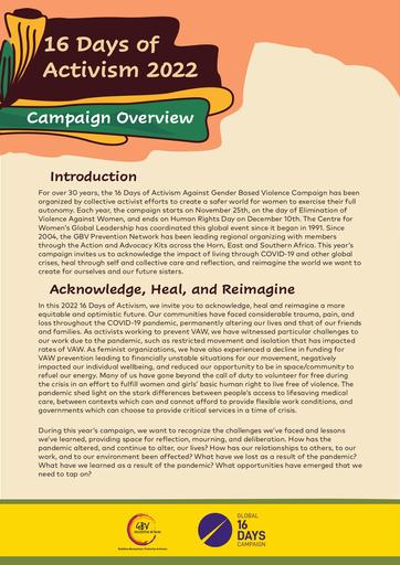 Campaign Overview