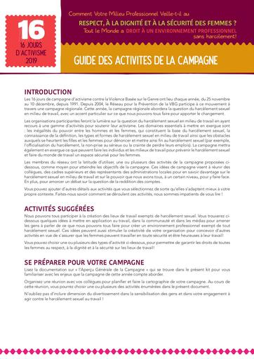 Campaign Activity Guide