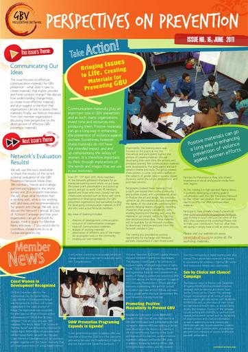 Perspectives on Prevention- Issue 16