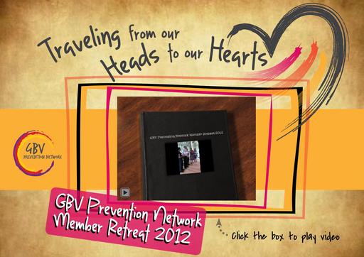 Traveling from Our Heads to Our Hearts Retreat Scrapbook