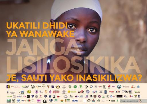 Poster- Swahili