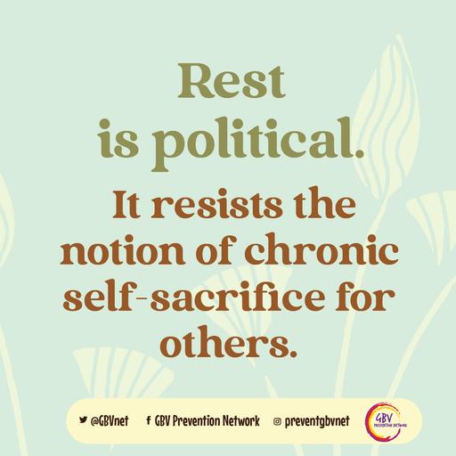 Rest is political